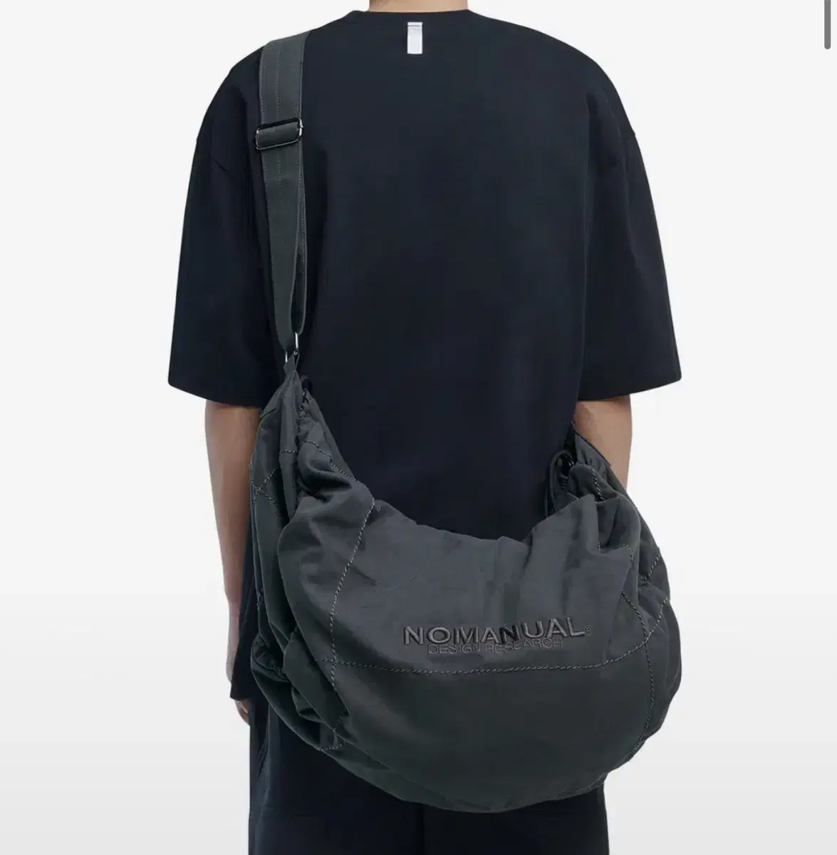 노매뉴얼 VAGUS DUFFLE BAG - CHARCOAL